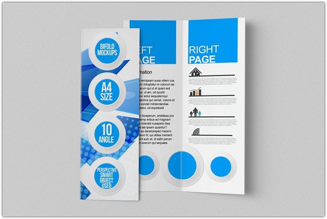 With templates stored in adobe illustrator, you can easily design brochures for any purpose. 16 Best Bi Fold Brochure Mockups Psd Templates By Vaibhav Ghodke Medium