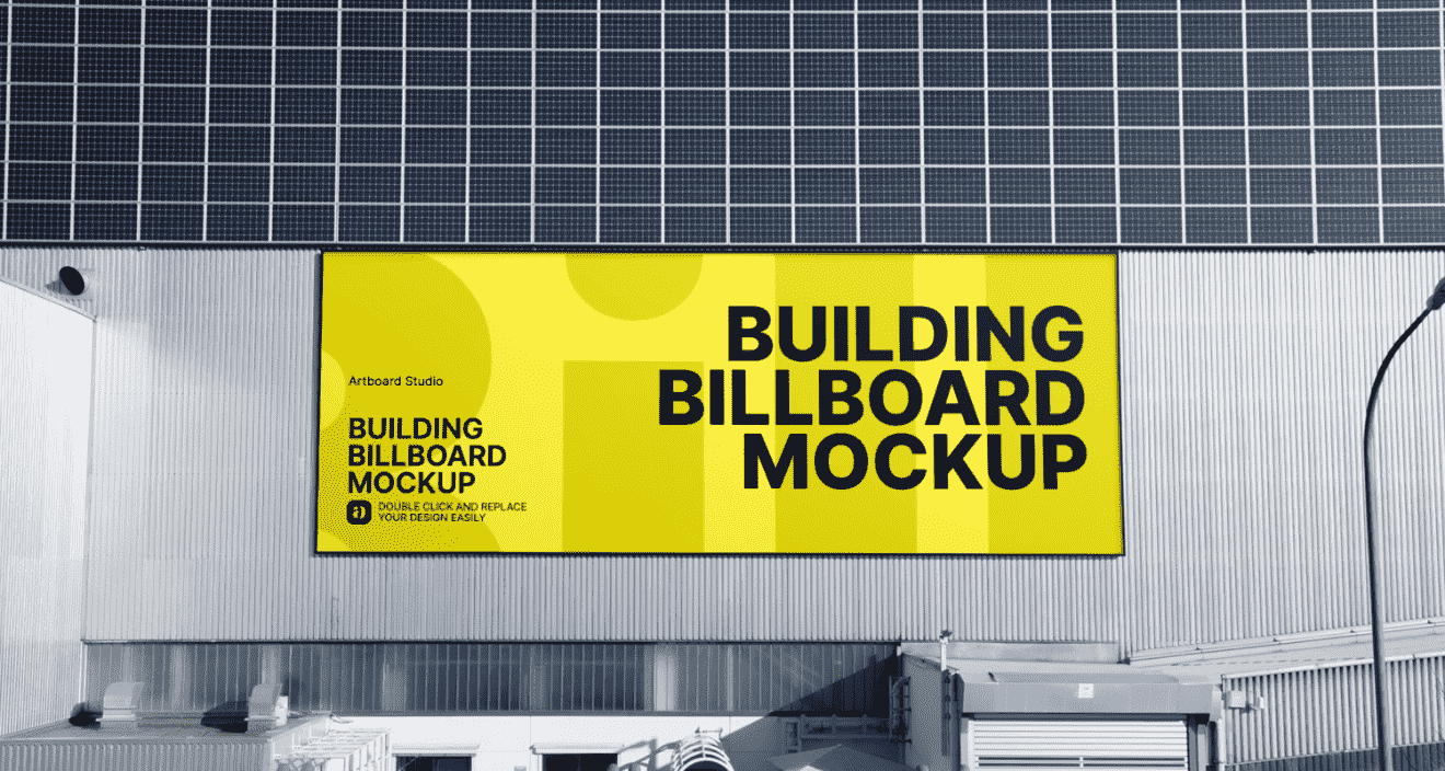 ✓ free for commercial use ✓ high quality images. Outdoor Building Billboard Mockup