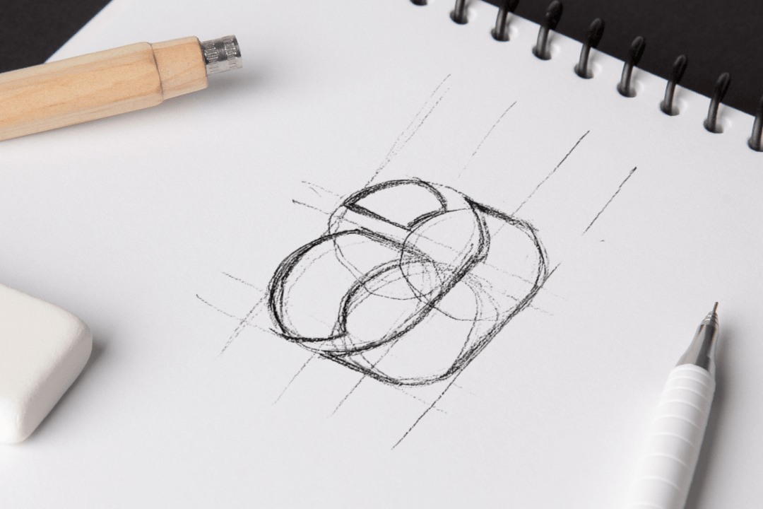 If you’ve never sketched before but have been interested in it, it can seem somewhat intimidating to jump right in. Closeup Logo Sketch Mockup Scene