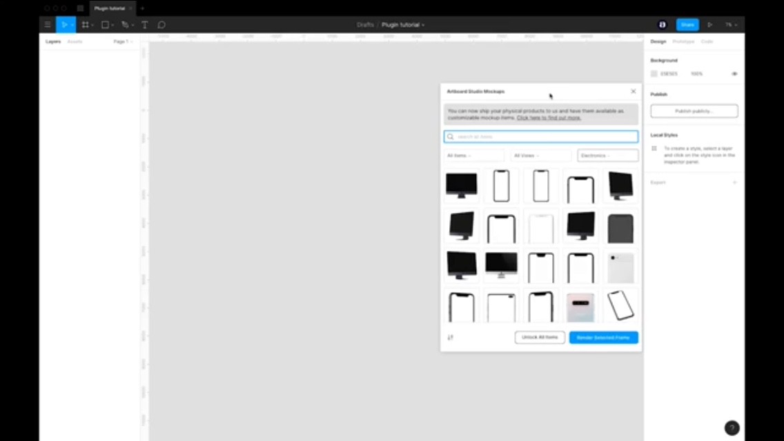 Just choose a category and add . How To Create Mockups On Figma Using The Artboard Studio Plugin By Nsikan Etukudoh Medium