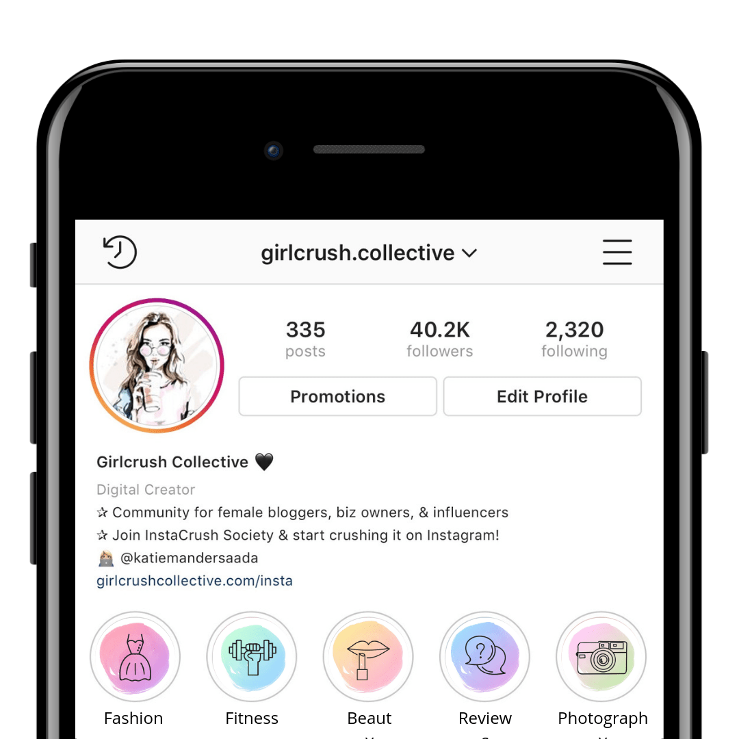 Join thousands of customers already using mediamodifier daily to craft visually rich mockups and designs. Instagram Story Highlight Covers Gradient Icons Girlcrush Collective