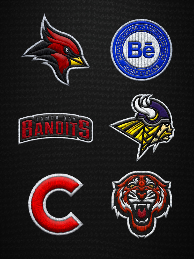 Embroidered clothes can be used as a form of branding and for advertisement purposes for companies. Psd Patch Assets Free Webpixum Sports Mockups