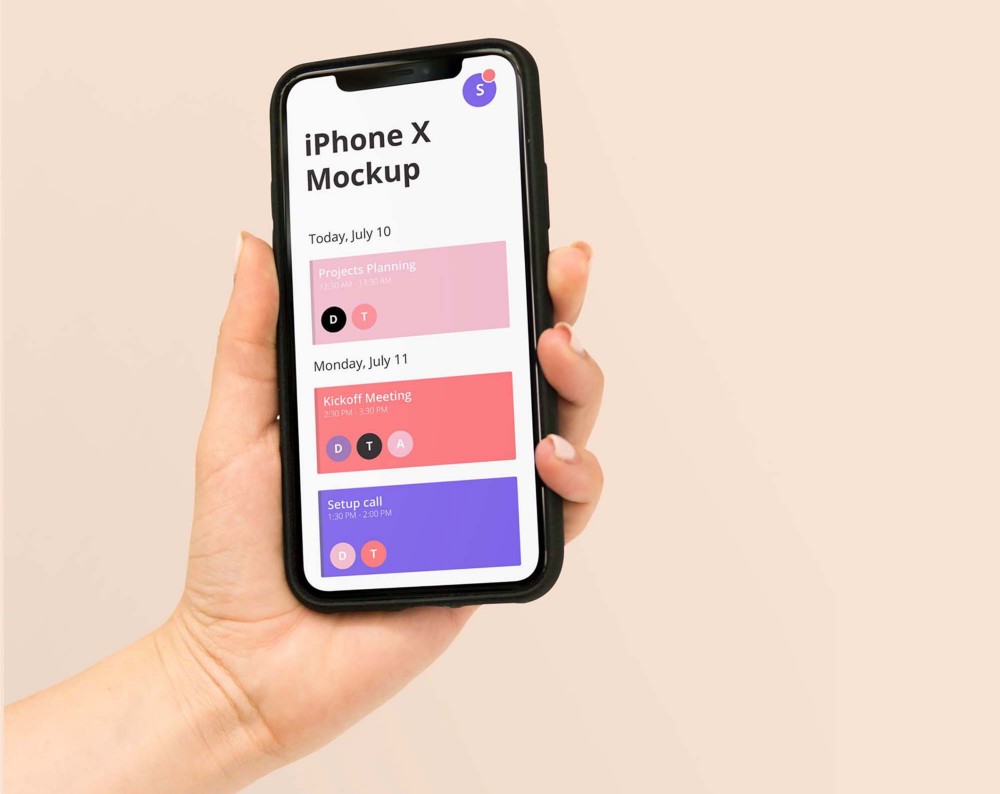 Flat iphone mockup for your next awesome design. Free Iphone Mockups Psd Sketch Figma December 2021 Tmdesign