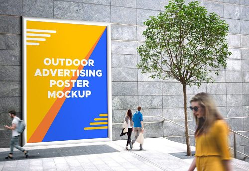 14+ Download Free Advertising Mockup&nbsp;Psd