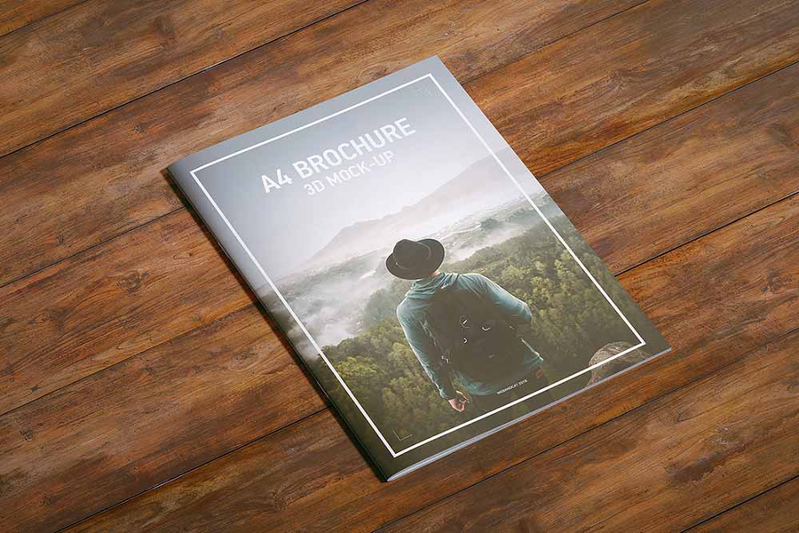 43+ Download A4 Magazine Free Mockup&nbsp;Psd